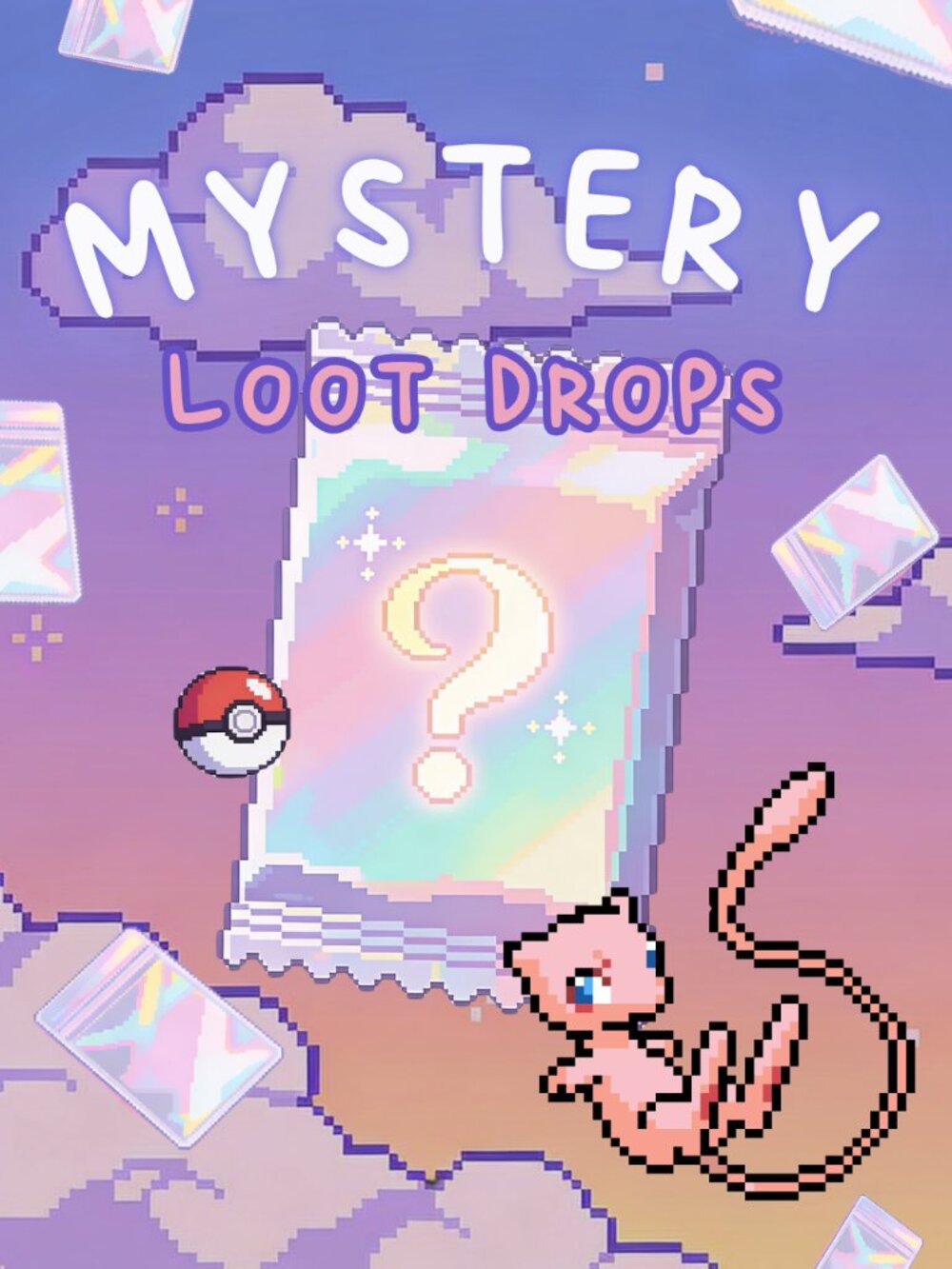 Pokémon TCG Mystery Loot Theme Packs · THEME: CUTIES